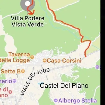 Podere Vista Villa Castel del Piano (Tuscany)